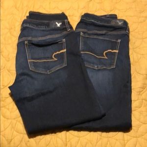 Set of American Eagle Outfitters Jeans!